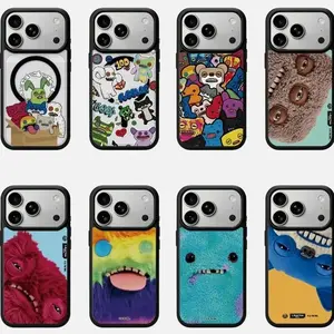 Fuggler Neon Plushcore Weirdcore Cute Monster Phone Case Compatible with iPhone 17, X, 11, 12, 13, 14, 15, 16 Series & Galaxy Series