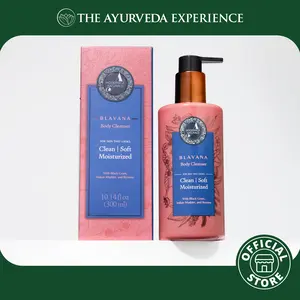 Blavana Body Cleanser – Cleans, Moisturizes, Brightens, Dry, Dull, Aging Skin - Revolutionary Formula with Black Gram - Best Body Cleanser for Mature Skin - With Clinically Proven Ingredients