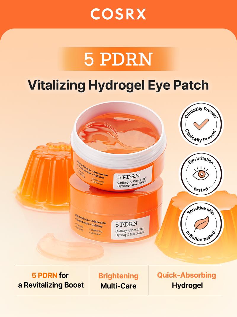 [COSRX Official] Goofy Goobers' Pre-makeup Routine | Mega Live Exclusive | PDRN Toner + PDRN Eye Patch + PDRN Hydrogel Mask + Peptide Eye Patch + Ceramide Mist + Vitamin E OTC Sunscreen