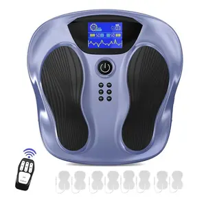 Foot Nerve Muscle Stimulator Pro, EMS/TENS Foot Massager for Neuropathy Pain Relief and Leg Circulation, TENS Muscle Stimulator