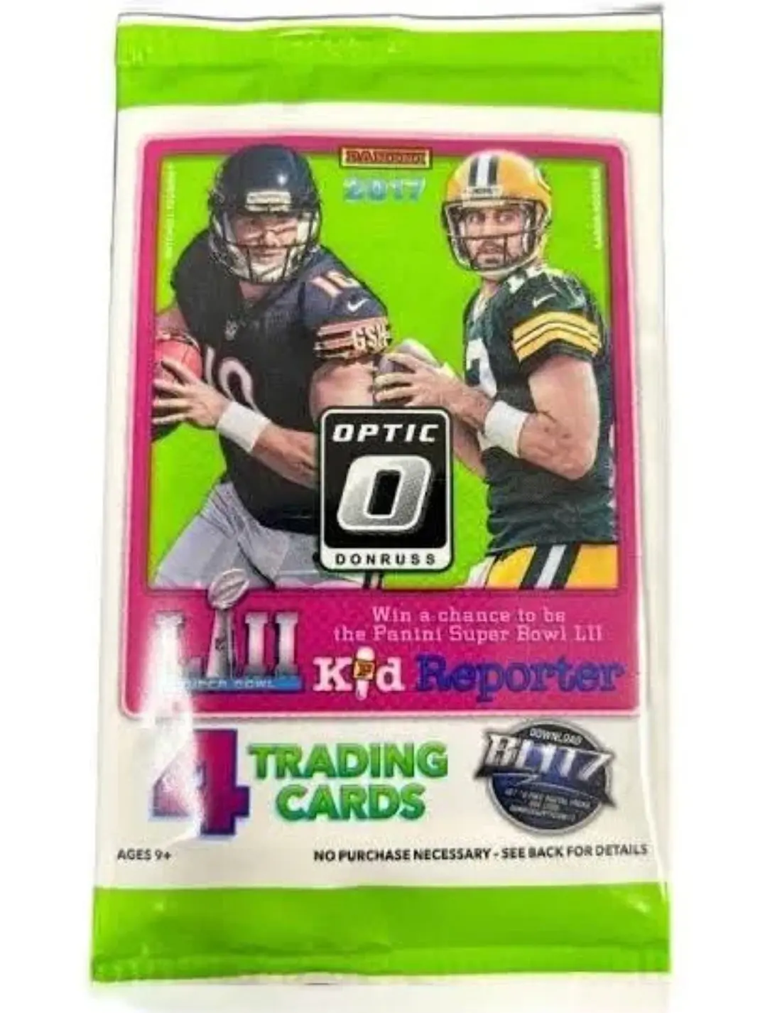2017 NFL OPTIC MEGA (MAHOMES ROOKIE HUNT) - 1 PACK!