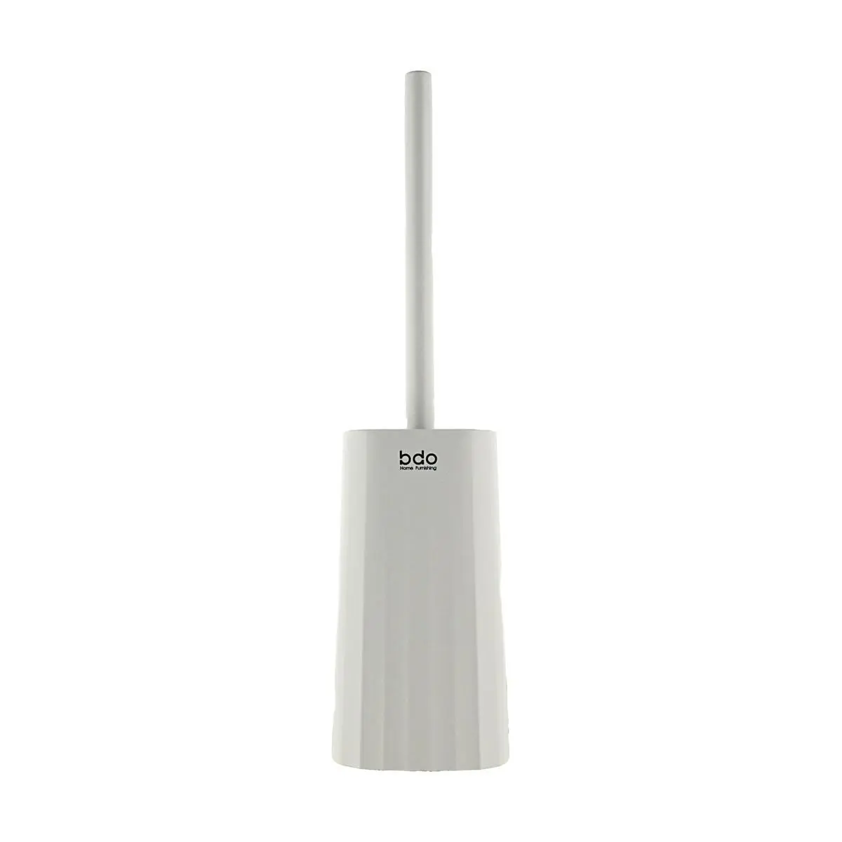 BDO Plastic Wave Head Toilet Brush Set with Holder - Long Handle, Deep Clean, Stain Removal, No Dead Corner Bathroom Cleaning Tool