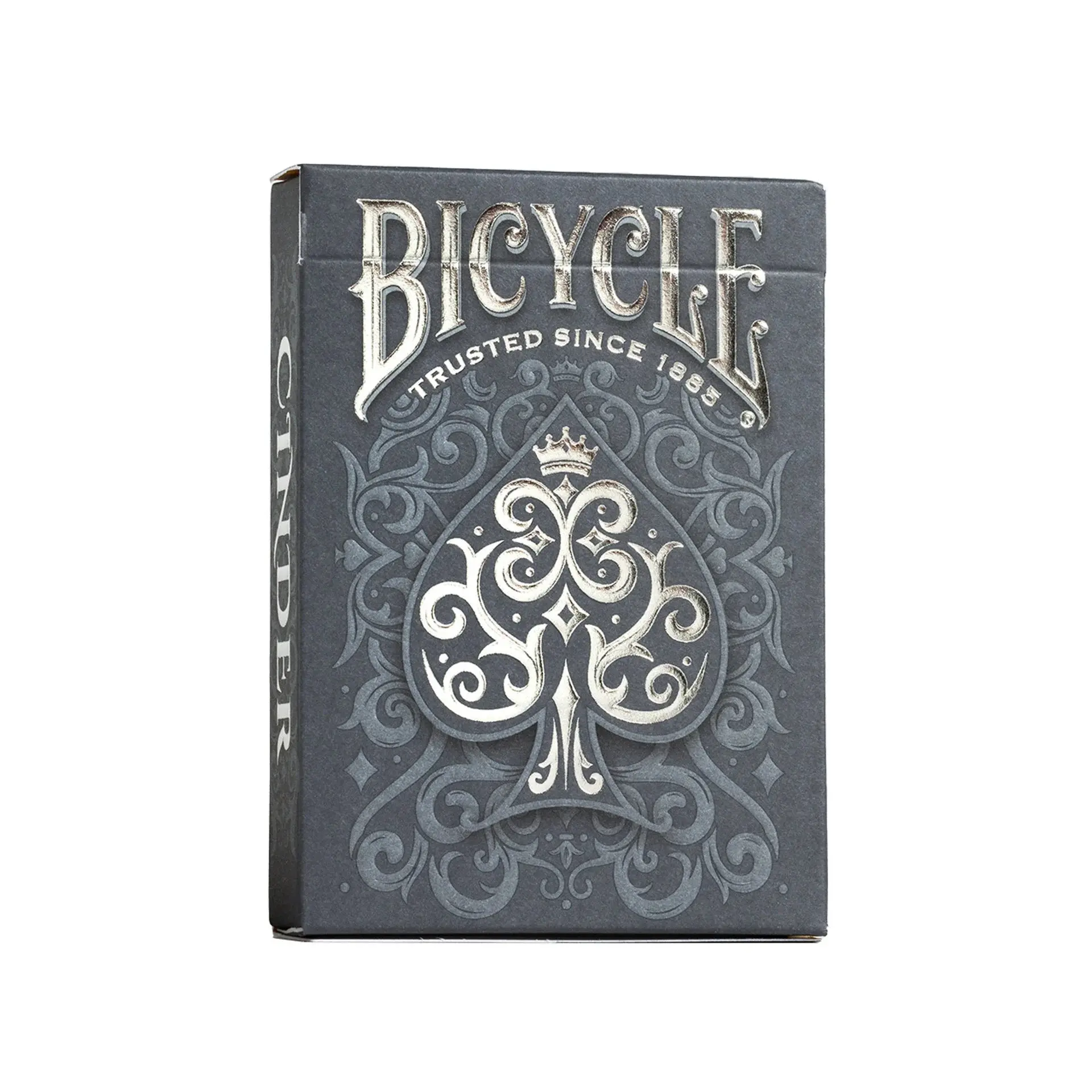 Bicycle Playing Cards Cinder Premium Smoke-Foil Custom Deck - Magician-Focused, Artistic Design, Enhances Playing Card Experience, Ages 12+, Card Game Enthusiasts
