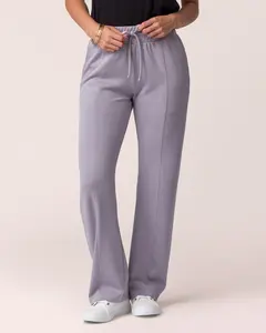 Everyday Essential Scuba Pant in Silver