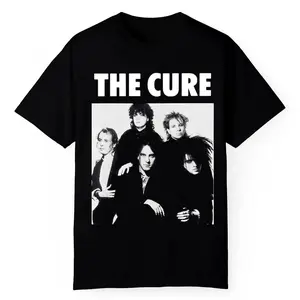 The Cure Post Punk Graphic Tee For Classic Alternative Music Fans HY4473