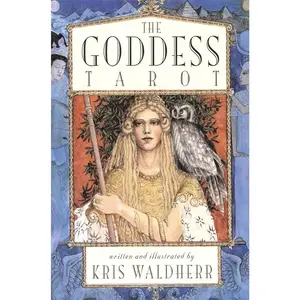 USED Book - The Goddess Tarot Book by Kris Waldherr (Paperback) - english