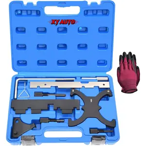 Engine Camshaft Timing Belt Locking Tool Kit 303-1097 303-748 303-1550 303-1552, Compatible with Ford Fusion Escape Focus Fiesta Mazda 1.25 1.4 1.6 1.7 1.8 2.0 2.3L 2.5L Ecoboost 1.5L 1.6L 2.0 TDCi, Automotive Engine Repair Tools