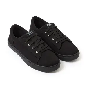 D-Trenz Black Sneaker - Shoes Only -Velcro Laces - Footwear