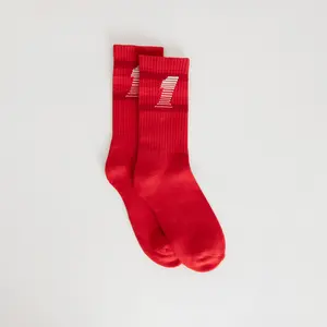 Billie Racer 1 Red Socks
