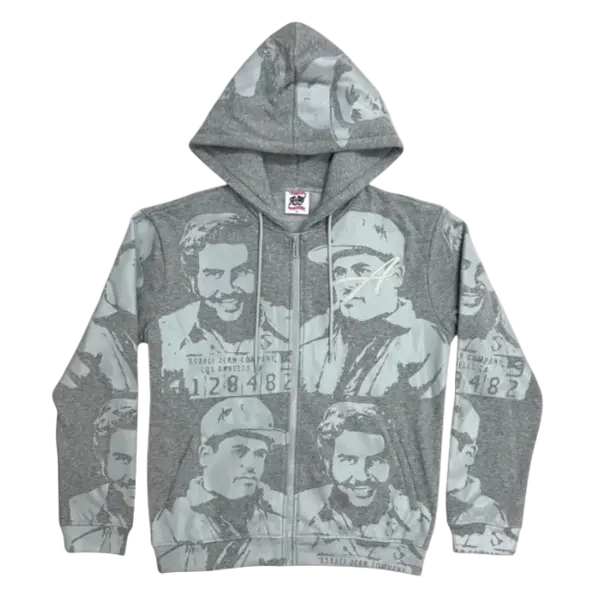 Monochrome Gray Cartel Hoodie
