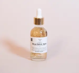 Beautiful Skin Serum - Lightweight Noncomedogenic Oil for Acne Scarring & Hyperpigmentation Hydrate Soothe Sensitive Skin, Moisturizer, Primer