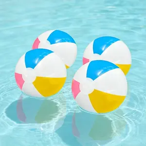 4pcs 40cm Colorful Inflatable Beach Balls, Perfect for Beach Pool Outdoor Games, Best Summer Toy Companion for Swimming Pools