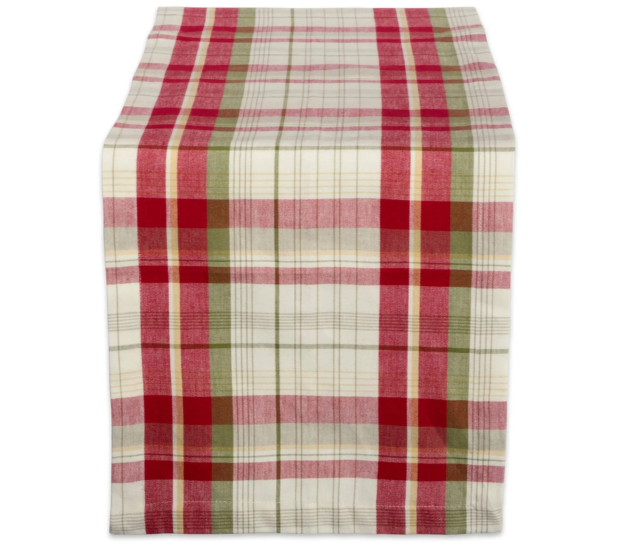 Design Imports Orchard Plaid Table Runner 14x72 Design Imports Orchard Plaid Table Runner 14x72
