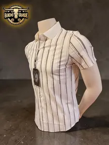 Camisa e Vestir manga Corta  para Hombre / Men's Short Sleeve Modern Shirt