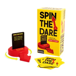 Spin The Dare Game - Adult Party Game for 21+ | Fun & Easy Pregame Card Game Spin The Dare Game - Adult Party Game for 21+ | Fun & Easy Pregame Card Game