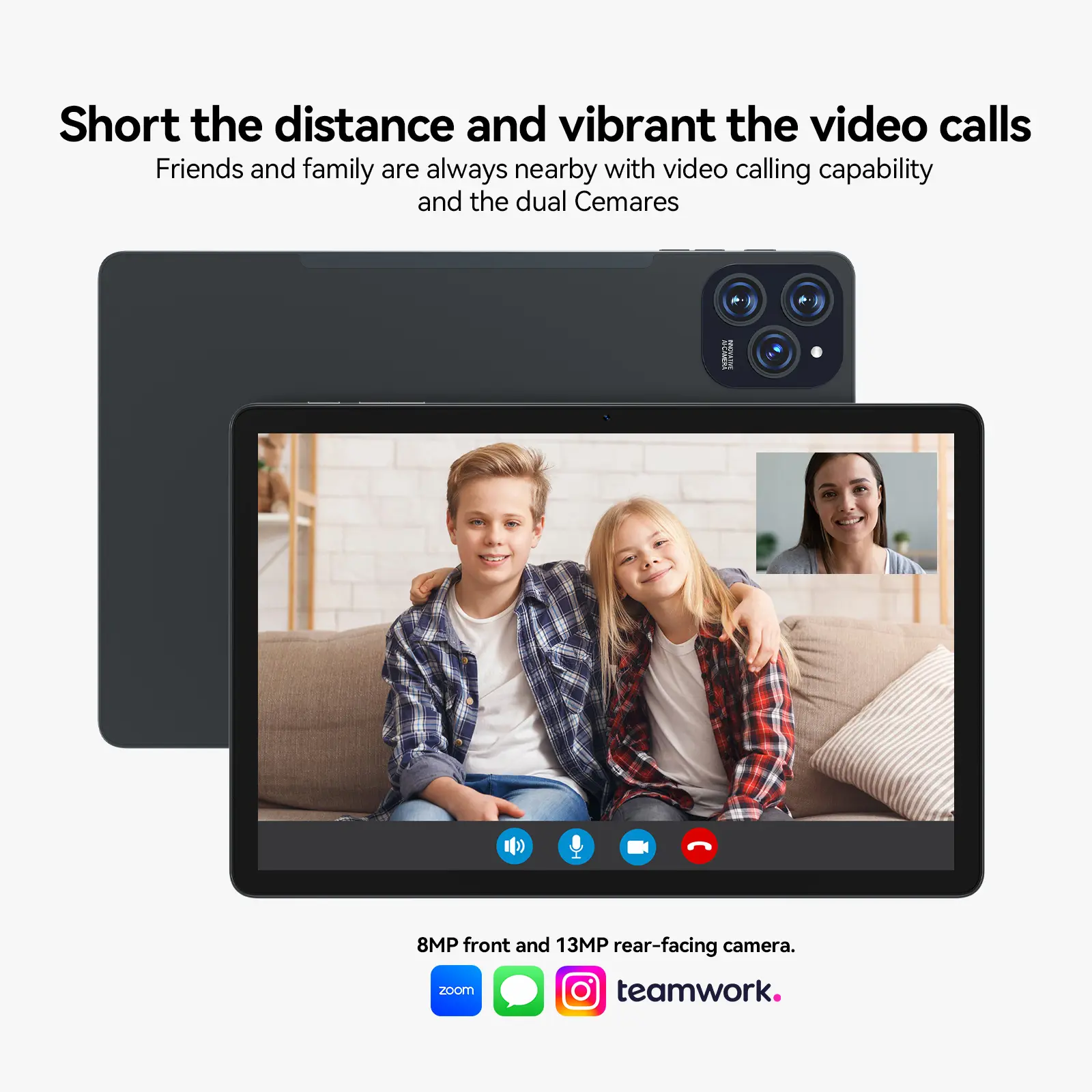 Android Tablet, 11 inch Android 15 Tablet, MTK8786 Octa-Core