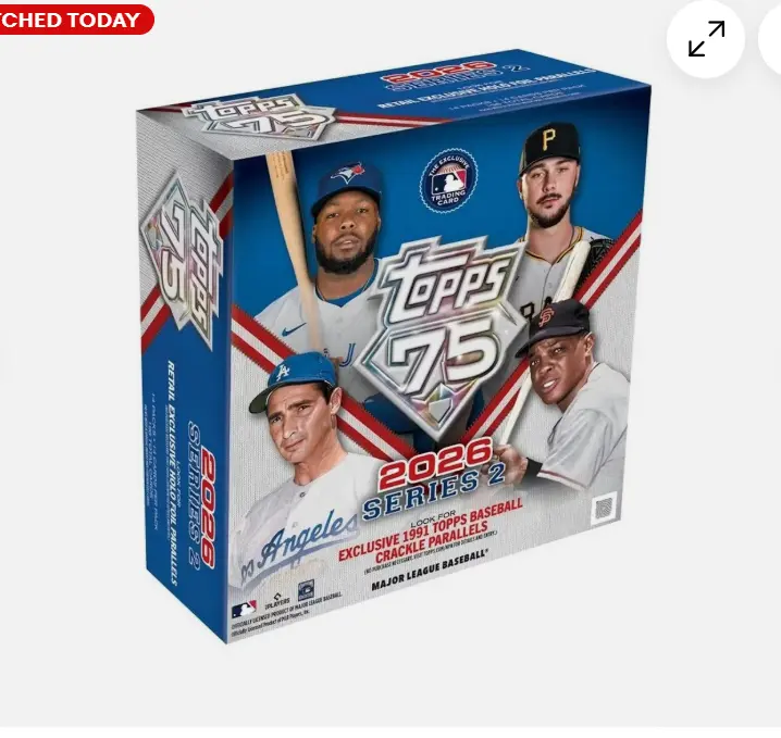 2026 Topps Series 2 Baseball Mega Box