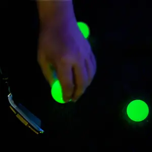Night Golf Ball, 3 Counts/set Luminous Golf Ball, Professional Reusable Durable Night Golf Ball, Golf Accessories for Golf Enthusiasts