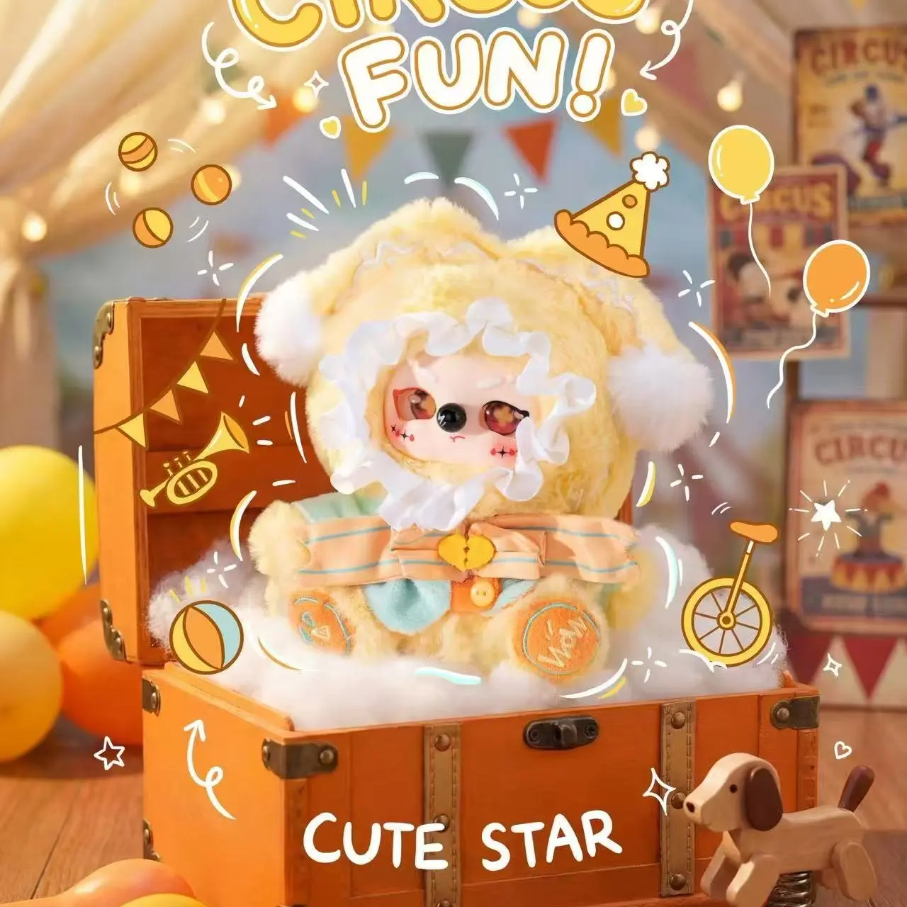 B16- JOEYDODO — Dreamy Clown Town Plush  Blind Box