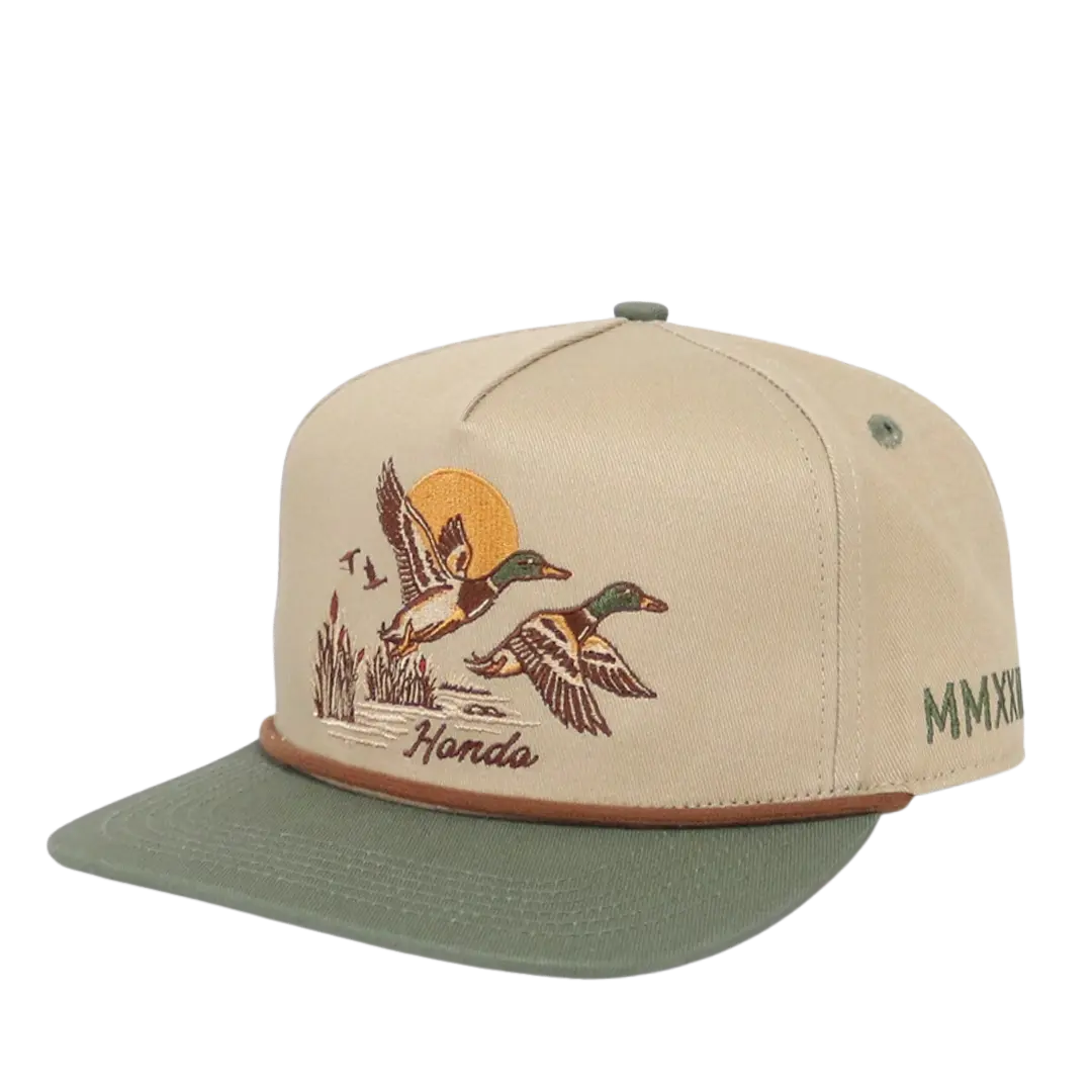 90's Vintage Duck Hat | Snapback | 100% Cotton | Rope Hat | Drake Hat | Hondo