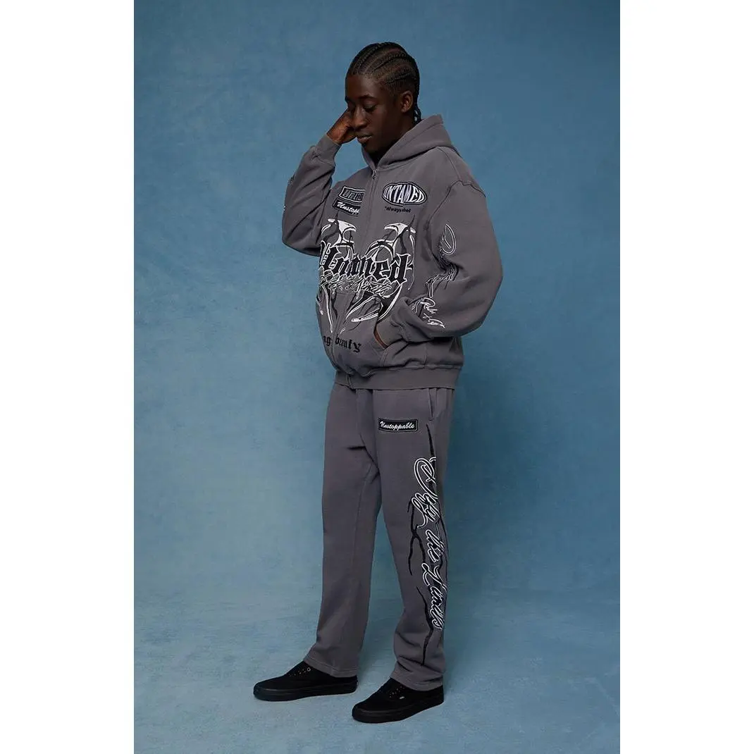 Pacsun Men's Untamed Fleece Straight Leg Sweatpants Pacsun Men's Untamed Fleece Straight Leg Sweatpants