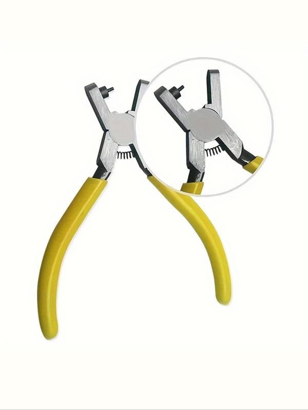 Watch Band PU Leather Hole Punch Plier, Universal 2.0mm Hand Strap Wrist Belt Puncher Pliers, Smooth Hole Puncher, Suitable for Thin Belts, Dog Collars, Shoes, Craft Projects