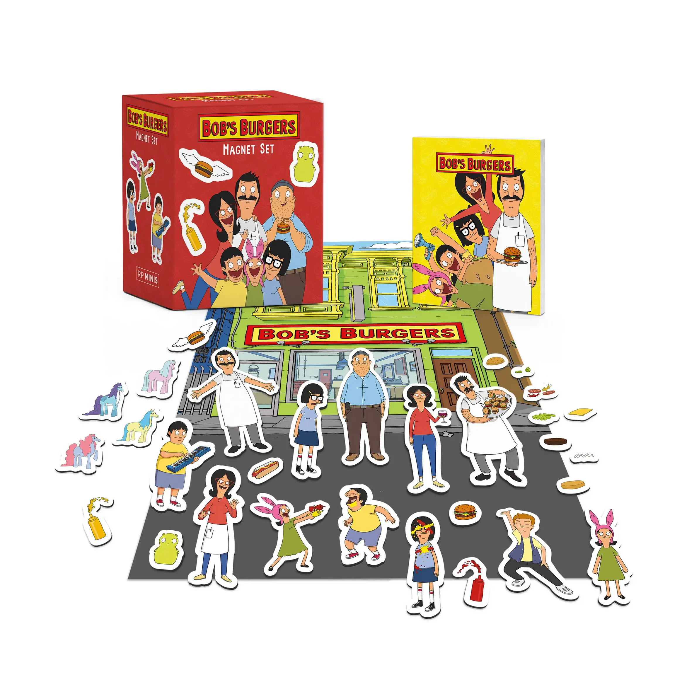 Bob's Burgers Magnet Set by RP Minis [Novelty Gift]