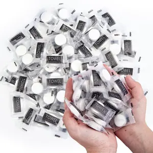 360 count Compressed Towels, Bulk Disposable Towels for  Portable Washcloths for Travel Expandable Wipes Tablets  Gear and Supplies for Outdoors Camping Hiking Hotel
