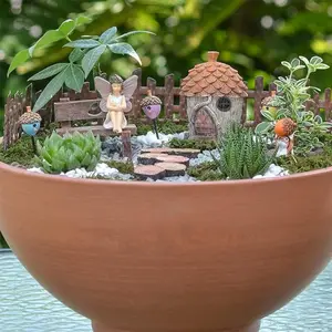 Adoring Acorns Fairy Garden Kit-11 Piece