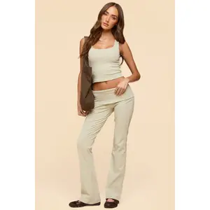 Ivanne Foldover Flared Pants