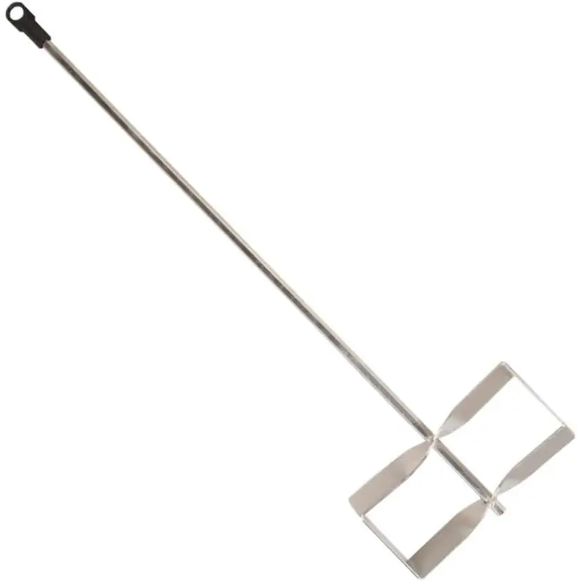 Paddle Mixer 27" for 1/2" Power Drill - Industrial Paddle Mixer for Paint, Concrete, Drywall Compound and More - Speed Mixer Concrete Tool is Ideal Mixing Tool for 5 Gallon Bucket