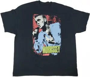 Morrissey Licensed Smiths Alt Indie Rock T-Shirt