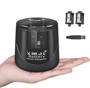 ZMOL Battery Operated Electric Pencil Sharpener, Quick Sharpener Pencil Sharpener, Portable Pencil Sharpener