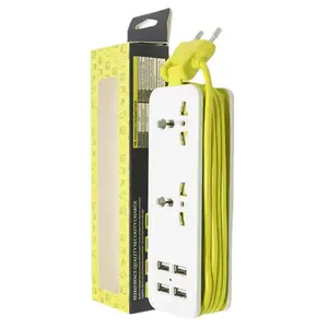 European Standard Socket USB Multi-Function Charging Power Strip Compact Travel Power Strip Portable Mobile Phone Power Strip