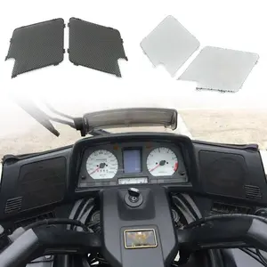 Durable Motorcycle Audio System Replacement Mesh Cover Set, Speaker Metal Net Guard Kit, Fits Honda Gl1500, 2 Pieces Included