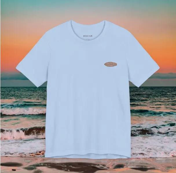 Beach Bum Dolphin T-Shirt - Eco-Friendly Ocean Vibes Surf Style Tee By Yacht Bum