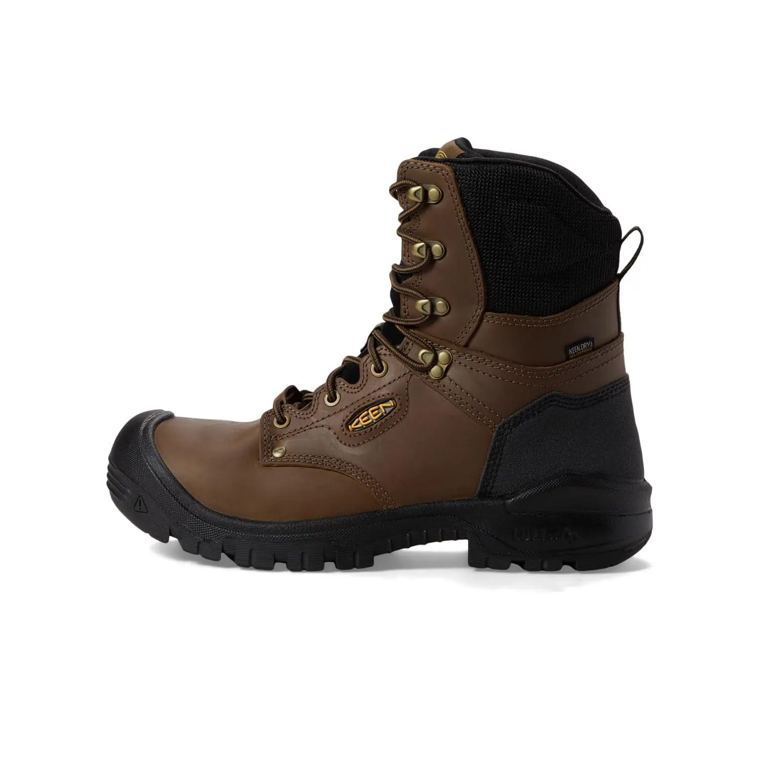 KEEN Utility 8" Independence WP Dark Earth/Black 7.5 D (M)