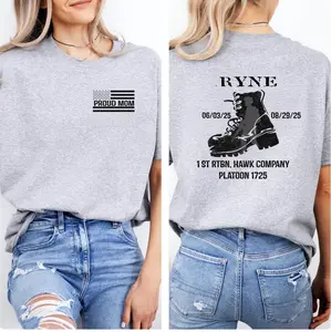 Custom Proud Marine Family Shirt,Personalized  Tees
