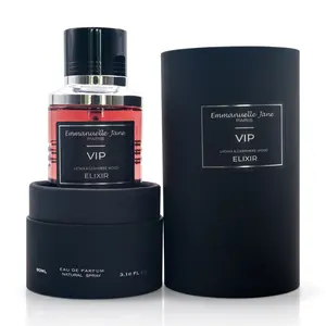 Emmanuelle Jane Paris VIP Elixir Eau de Parfum 3.16fl oz 90ml Litchi & Cashmere Wood Scented Natural Spray