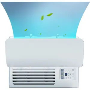 Universal Adjustable Angle Window Air Conditioner Air Deflector Prevents Direct Blowing of Heat and Cold Air for Vents Sidewall and Window AC Units