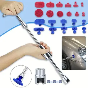 Car dent removal tool, unpainted dent repair dent stretching kit, dent repair puller kit with 22 washers, suitable for car body dent removal tool, Car Dent Remover, Car Repair Tools