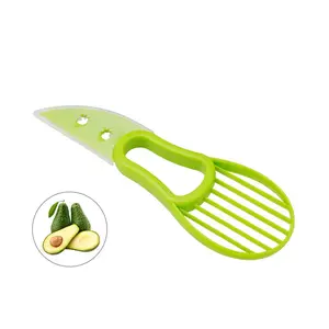 3 in 1 Avocado Slicer PP Avocado Slicer and Pitter Avocado Peeler Cutter Skinner and Corer Fruit Tools 2025 LMETJMA