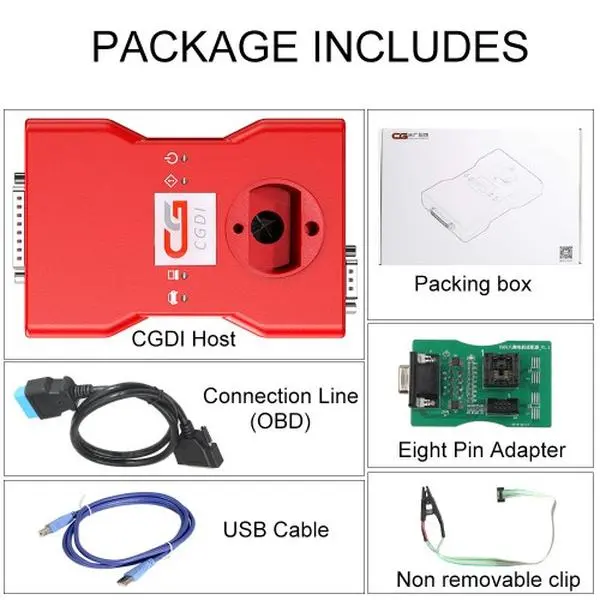 CGDI Prog V3.4.2.0 BMW MSV80 Handheld Car Key Programmer, Supports BMW EWS, CAS1, CAS2, CAS3, CAS3+, CAS4, CAS4+, FEM, BDC (Automotive Code Reader & Scanner Repair Tool), Handheld Tool