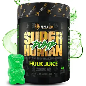 Superhuman Pump Pre Workout by Alpha Lion Superhuman Pump Pre Workout by Alpha Lion