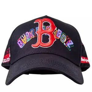 Gallo Fino Hat Model Backpack Boys  - Black with Red SnapBack for Men