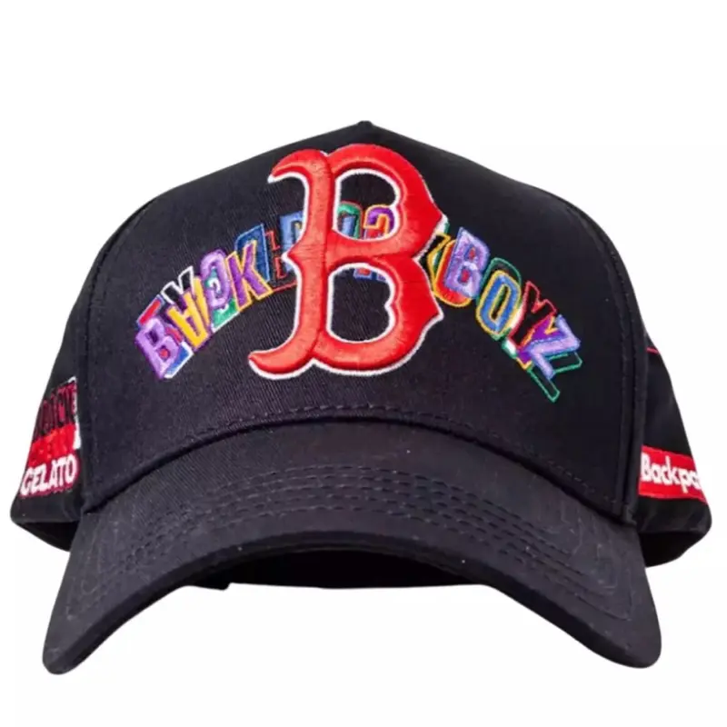Gallo Fino Hat Model Backpack Boys  - Black with Red SnapBack for Men