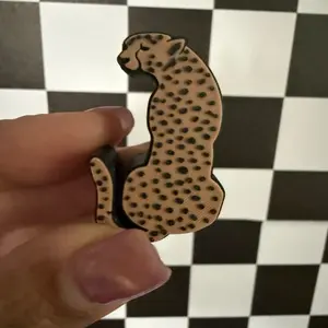 Fun 3D Printed Straw Toppers - Made with PLA Eco-friendly PLA Straw Toppers Leopard Drinkware Stylish Reusable