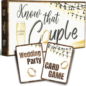 Know That Couple - Fun Wedding Card Game