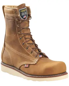 Carolina Men's Men'S 8" Amp Usa Lace-Up Work Boot Steel Toe - Ca7505