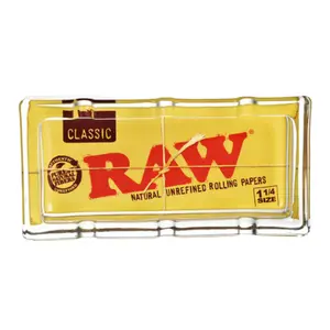 Raw Classic Pack Glass Ashtray Smooth Design Gift Decor